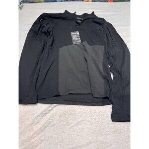 NWT Tactical Combat International Combat Shirt Pullover Black Patch Elbows L TCI